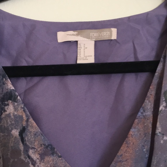 Purple mini dress you can dress up or down for dates, formals, weddings, etc! - Picture 3 of 4